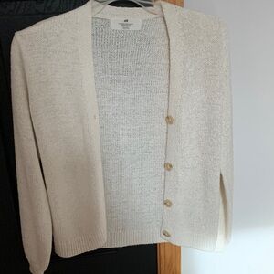 H&M Cream Girls Cardigan